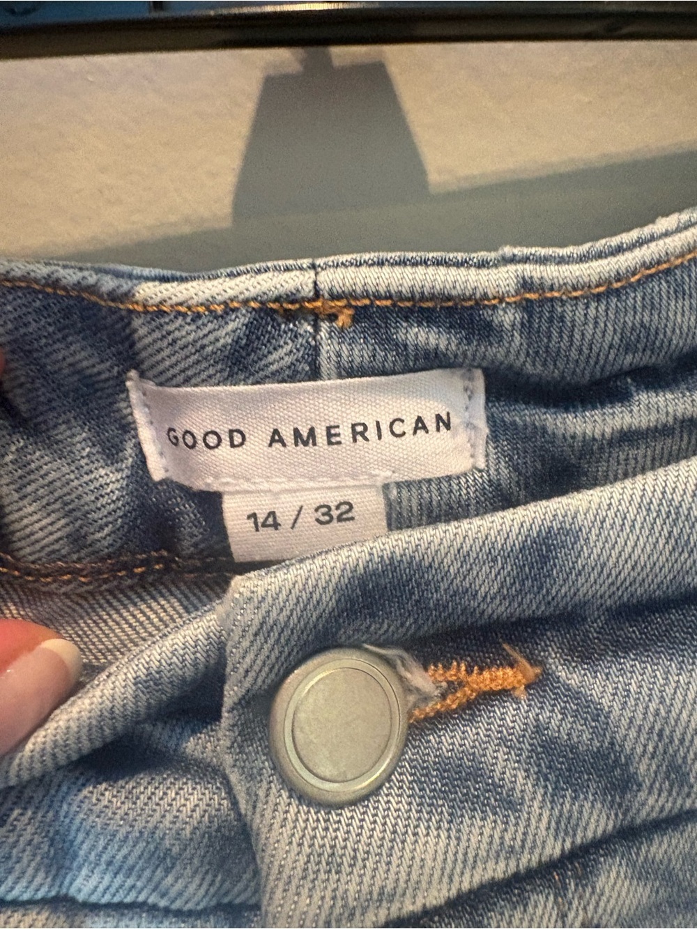 NWT Good American Good Curve Bootcut Jeans 14 Tall High Rise - Picture 5 of 12